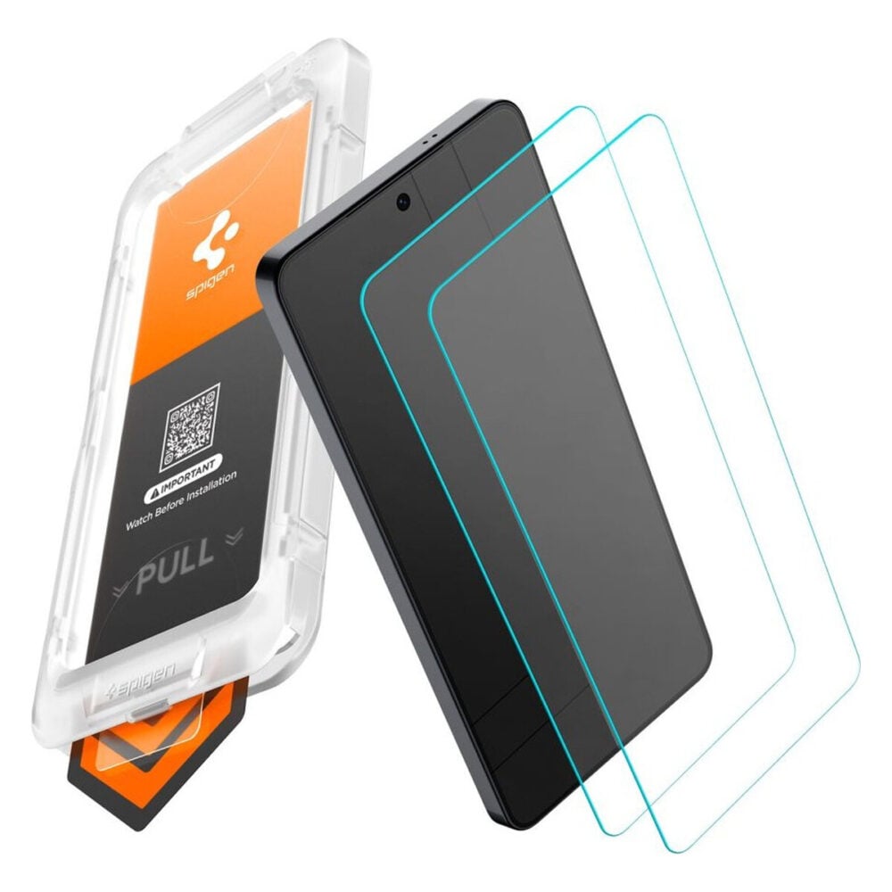 Spigen 2-Pack Glas.tR EZ Fit Pro HD Tempered Glass Screen Protector for Samsung Galaxy S26 Ultra - Crystal Clear