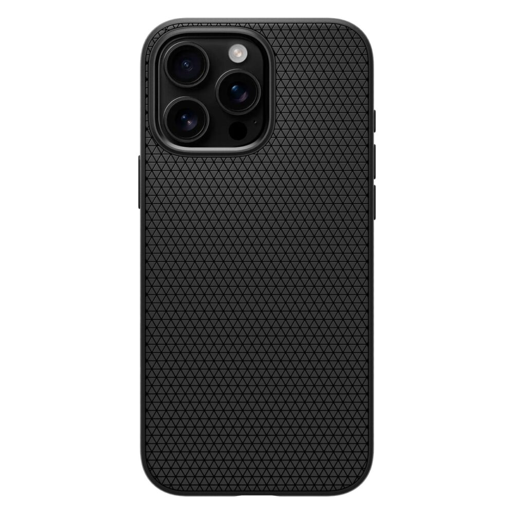 Spigen Liquid Air T MagSafe Case for iPhone 16 Pro - Matte Black