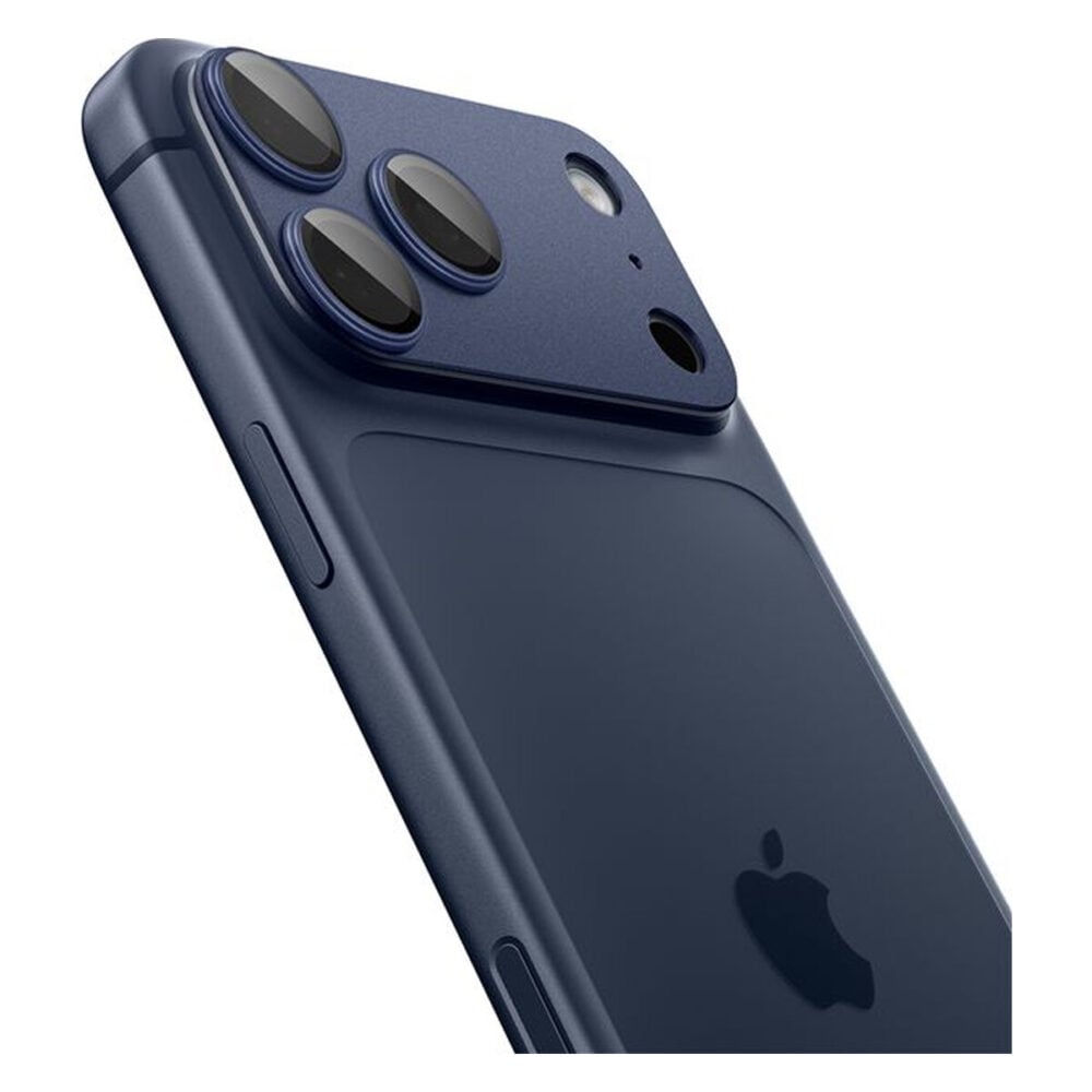 Spigen Glas.tR EZ Fit Optik Pro XL Tempered Glass Camera Lens Protector for iPhone 17 Pro - Blue