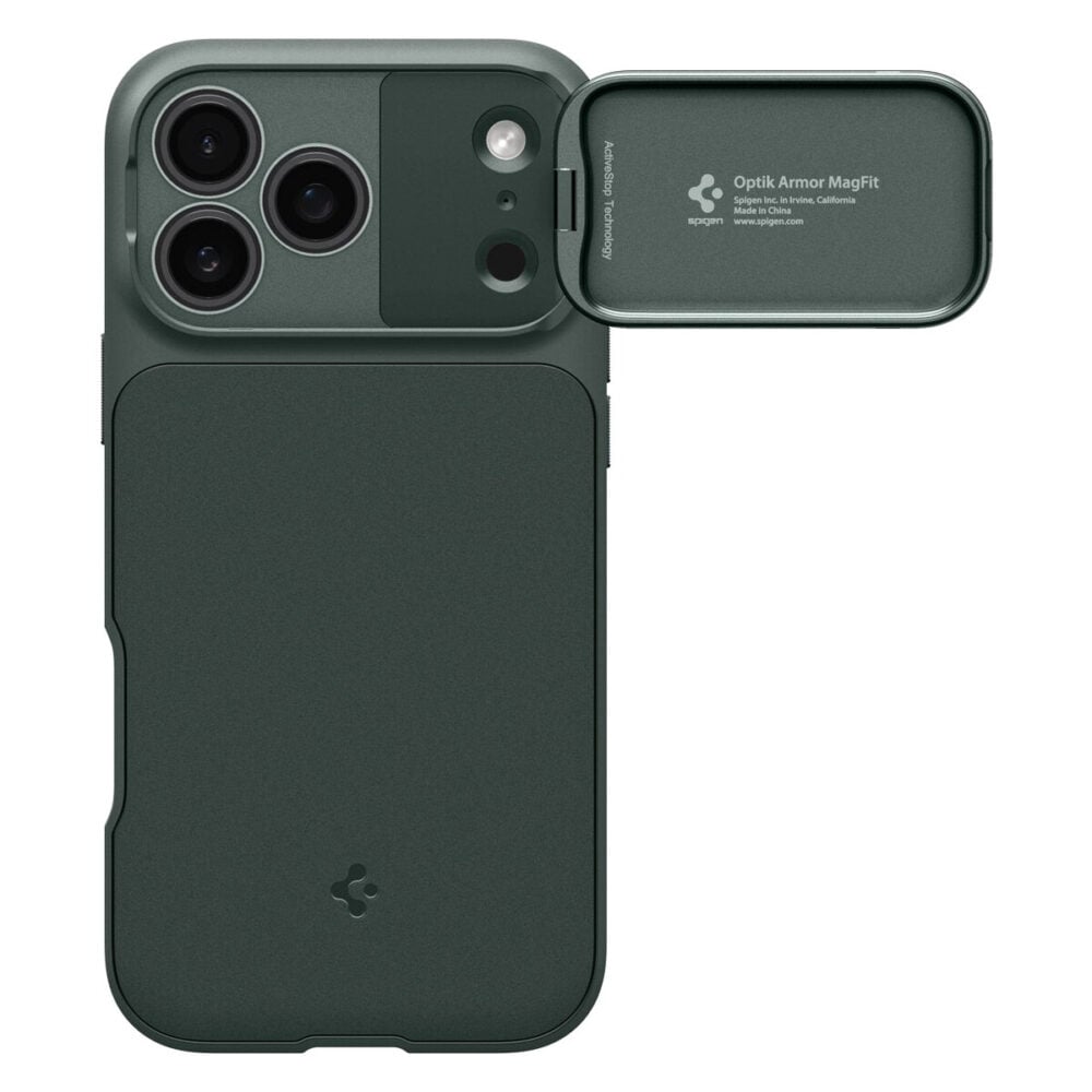 Spigen Optik Armor MagSafe Case for iPhone 17 Pro Max - Abyss Green