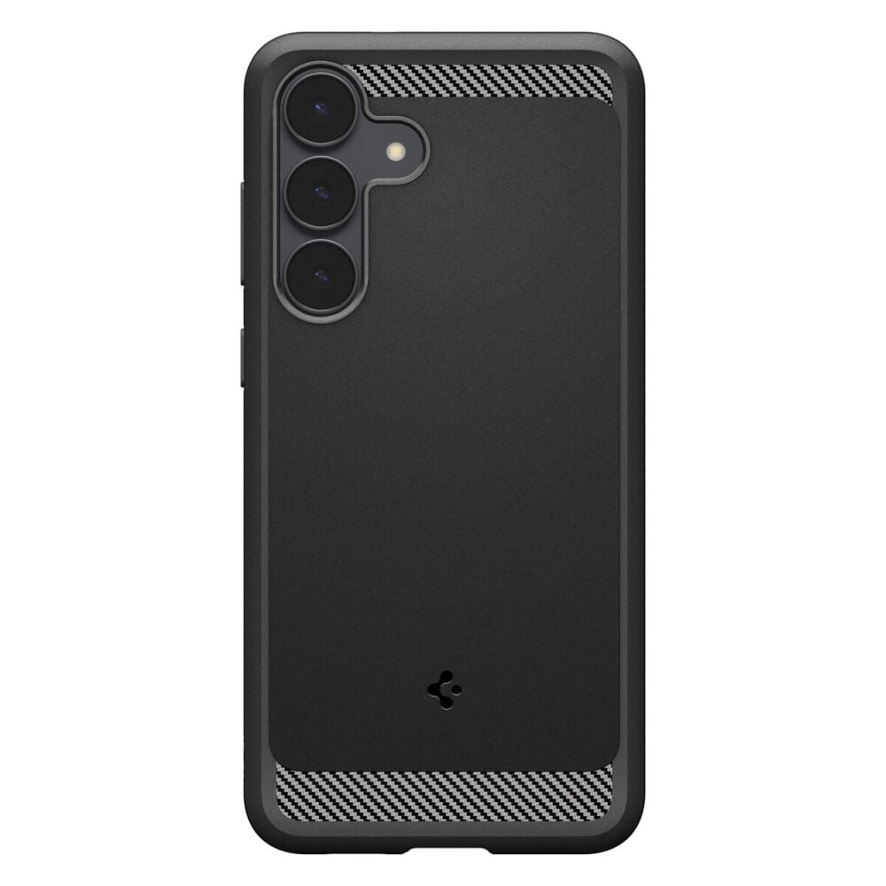 Spigen Rugged Armor Case for Samsung Galaxy S25 FE - Matte Black